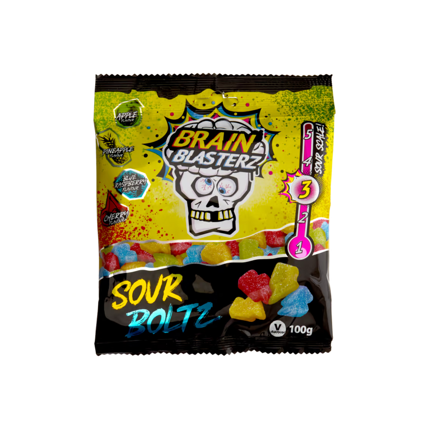 Bonbons acidulés Brain Blasterz - 100g