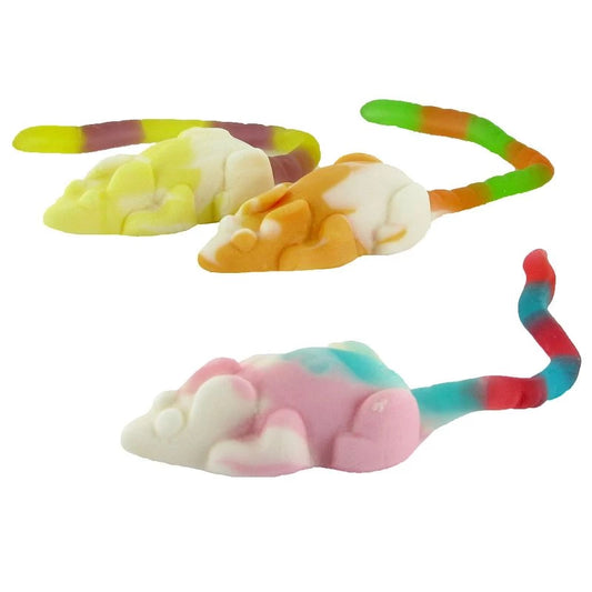 Souris Mimi lisses - Lot de 5