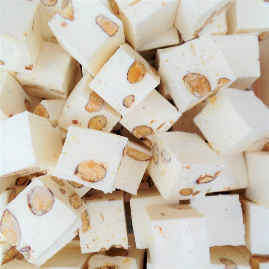 Nougat Cube blanc x5