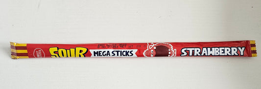 Mega Sticks Sour Rouge - Fraise