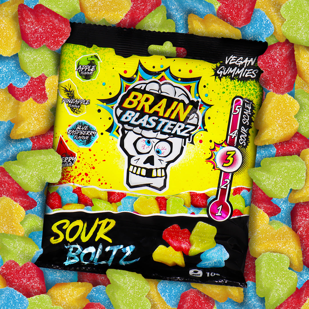 Bonbons acidulés Brain Blasterz - 100g