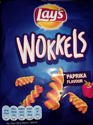Chips Wokkels Lay's Paprika