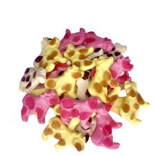 Vaches aux lait colorées lisses - 100g