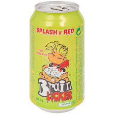 Boisson Pétillante Bonbon - Brain Licker Splash O'Red – 33ml
